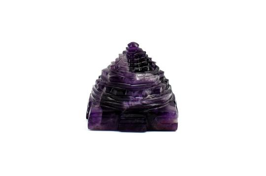 Amethyst Shree Yantra - 91 gms