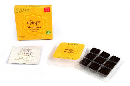 Aromafume Manipura Incense Bricks