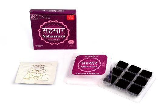 Aromafume Sahasrara Incense Bricks