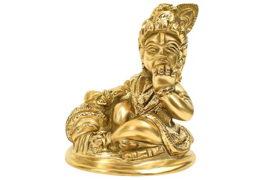 Bal Krishna in Brass - II