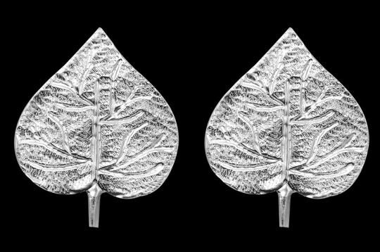 Betel Leaf in German silver - Set of 2