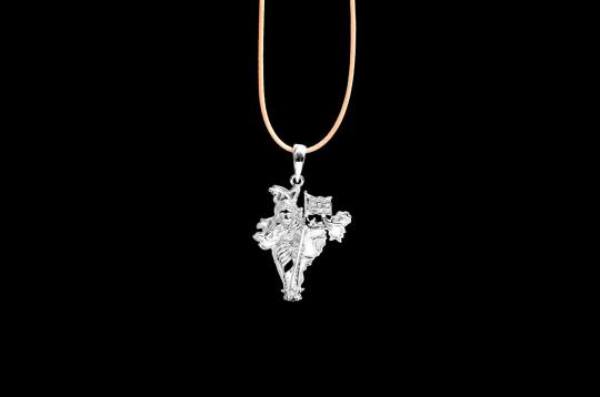 Bharat Mata in Pure Silver