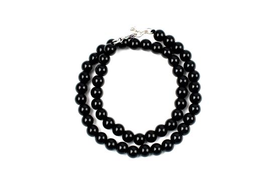 Black Agate mala