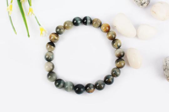 Black Cats Eye Bracelet - 8mm