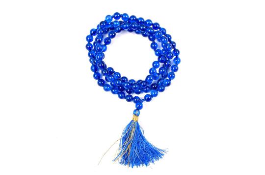 Blue Agate mala