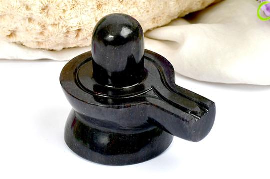 Blue Jade Shivling - 163 gms