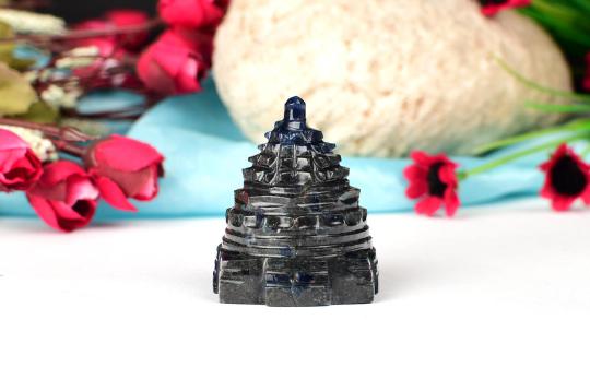 Blue Sodalite Shree Yantra - 75 gms