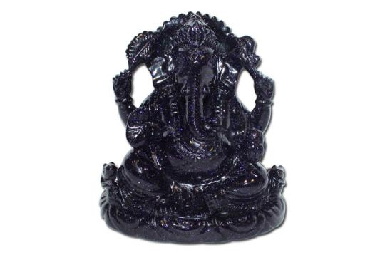 Blue Sunstone Ganesha - 540 gms