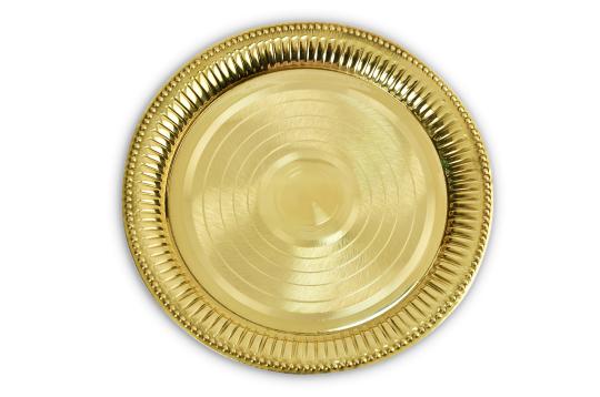 Brass Puja Plate - II