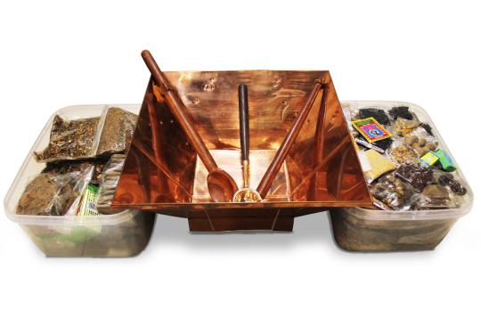 Complete Havan Kund set with 108 Herbs as Havan Samagri