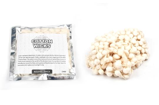 Cotton Wicks - Round