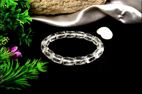 Crystal Bracelet - Faceted Beads - Design V