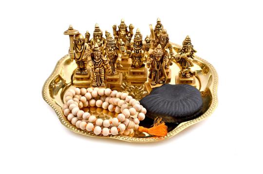 Dasavtar idol with Shaligram