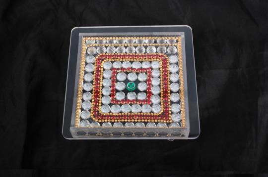 Decorative Acrylic Pedestal - Chowki - III