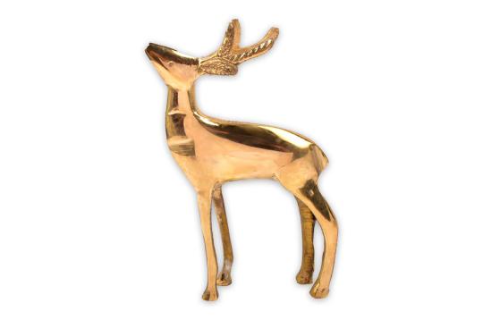 Deer in brass - II