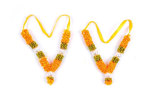 Deity bead Garlands - Set of 2 - Design XVI