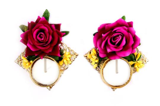 Designer Diyas for Diwali(Set of 2)