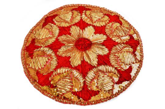 Designer Puja Thali cloth Covers - II