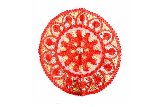 Designer Puja Thali cloth Covers - IV