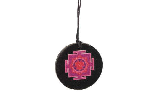 Durga Yantra locket on Rosewood