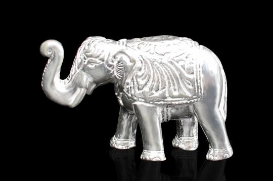 Elephant Idol - Design I (925 Sterling Silver)