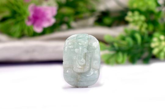 Emerald Ganesha - 19.15 Carats