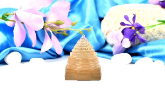 Fluorite Shree Yantra - 118 gms