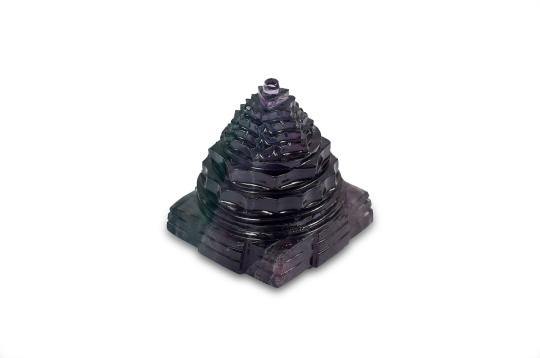 Fluorite Shree Yantra - 133 gms