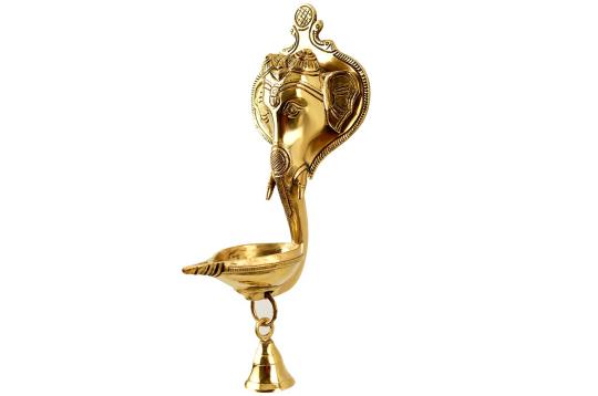 Gajmukh wall hanging bell