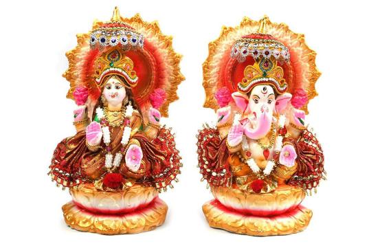 Ganesh Laxmi Idol Set - I