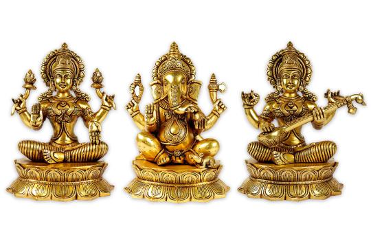 Ganesh Laxmi  Saraswati Idol