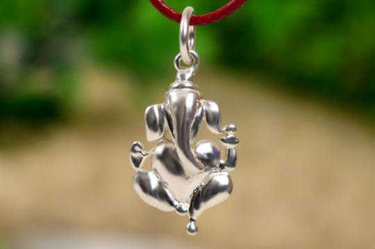 Ganesh Locket - in Pure Silver - Design XI