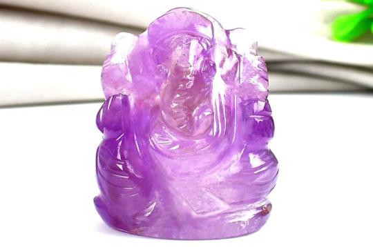 Ganesha in Amethyst - 31 gms