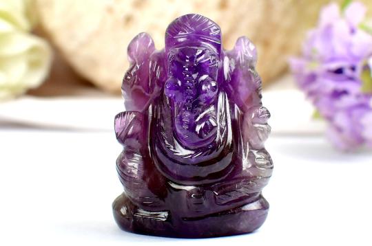 Ganesha in Amethyst - 31 gms - I