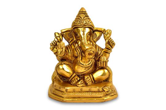 Ganesh Idol in Brass