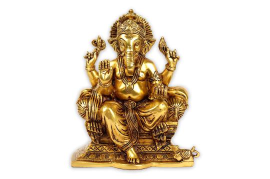 Ganesha in Brass - XXIII