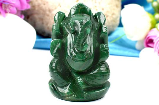 Ganesha in Budd Stone-125 gms