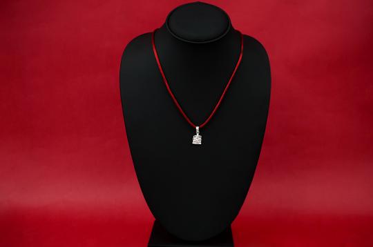 Ganesha Locket in Pure Silver - XII