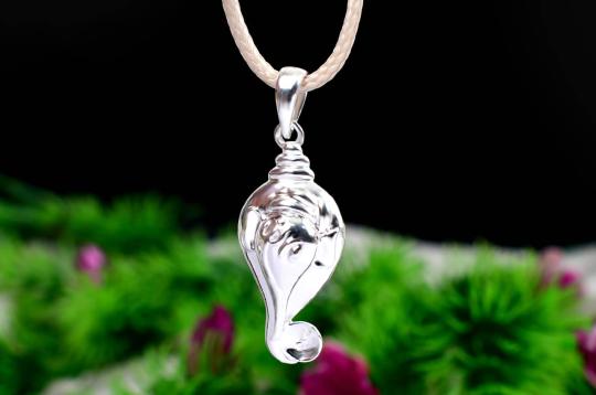 Ganesha Locket in Silver - II