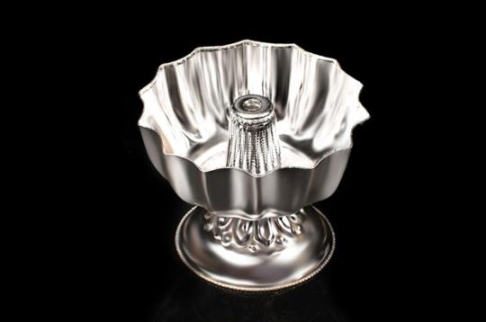 Glittering Diya in pure Silver