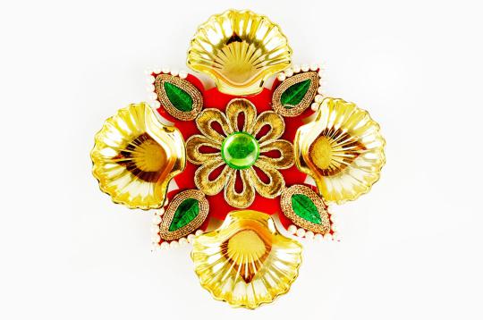 Golden Shell Decorative