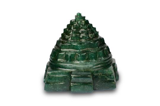 Green Jade Shree Yantra - 111 gms - II
