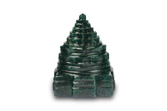 Green Jade Shree Yantra - 112 gms - I
