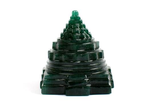 Green Jade Shree Yantra - 114 gms