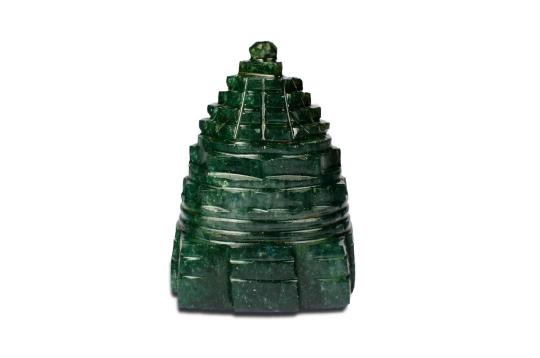 Green Jade Shree Yantra - 118 gms