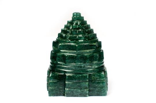 Green Jade Shree Yantra - 127gms