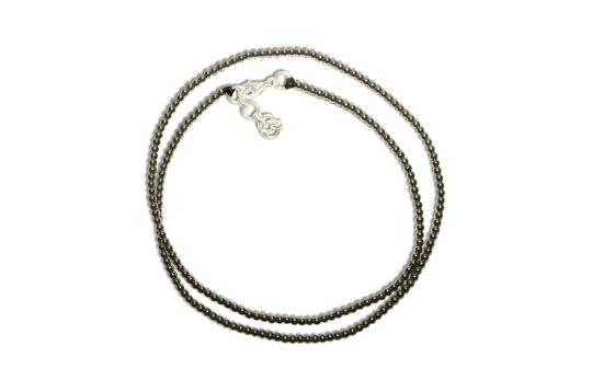 Hematite Mala - 2mm