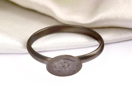 Horse Shoe Shani Ring