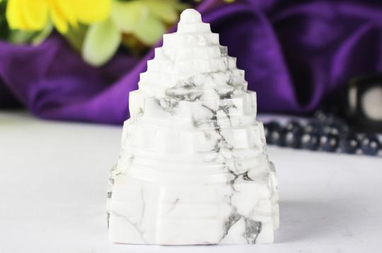 Howlite Shreeyantra - 142 gms