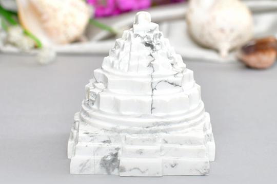 Howlite Shreeyantra - 173 gms